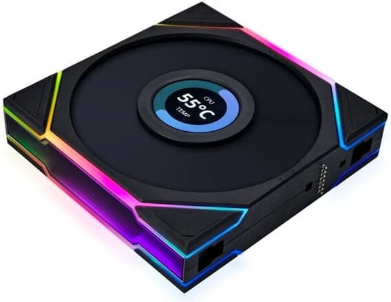Lian Li Uni Fan TL120 LCD (noir) - Pack de 3 4