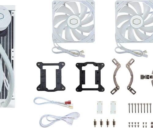 Cooler Master MasterLiquid 240L Core ARGB White Edition 6