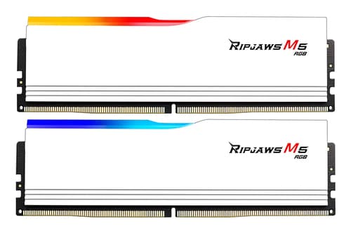 G.Skill Ripjaws M5 RGB 96 Go (2 x 48 Go) DDR5 5600 MHz CL40 - Blanc 1