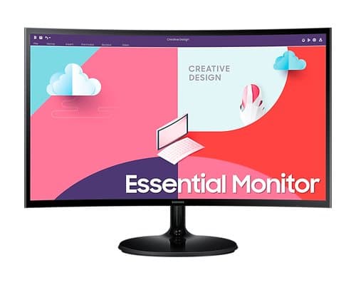Samsung S24C360EAU - 24" CURVE FHD 75Hz 4ms VGA HDMI FreeSync 2