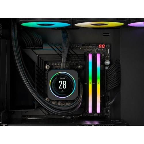 Corsair Vengeance RGB DDR5 32 Go (2 x 16 Go) 6000 MHz CL36 - Noir (CMH32GX5M2E6000C36) 2