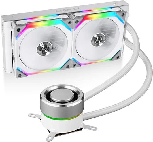Lian Li Galahad 240 UNI FAN SL (blanc) 1