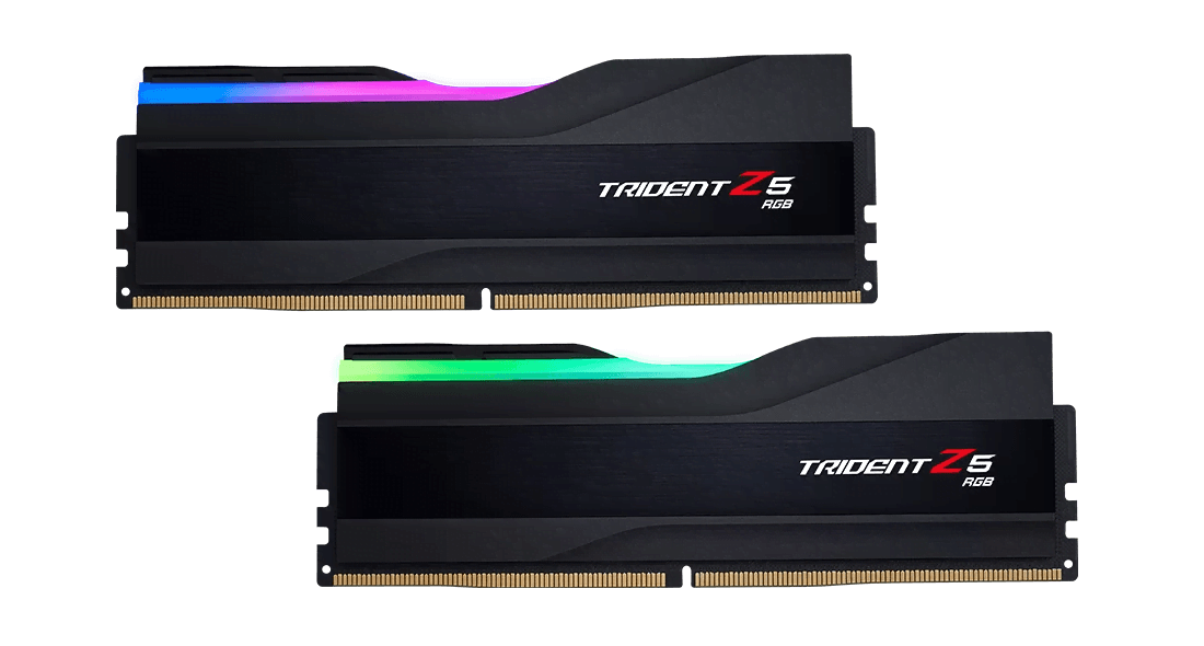 G.Skill Trident Z5 RGB 96 Go (2 x 48 Go) DDR5 5600 MHz CL40 - Noir 1