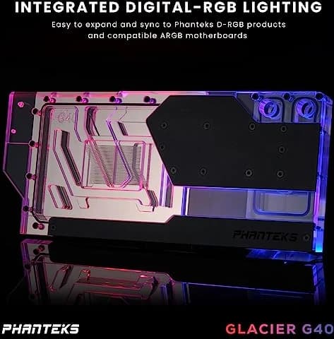 Phanteks Glacier G40 Waterblock pour RTX 4090 Gigabyte 4