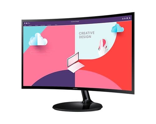 Samsung S24C360EAU - 24" CURVE FHD 75Hz 4ms VGA HDMI FreeSync 5