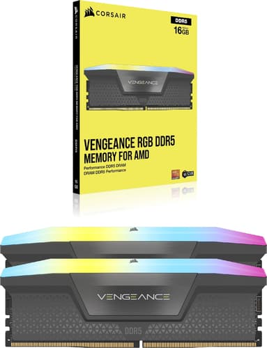 Corsair Vengeance RGB DDR5 32 Go (2 x 16 Go) 6000 MHz CL36 (CMH32GX5M2E6000Z36) 5
