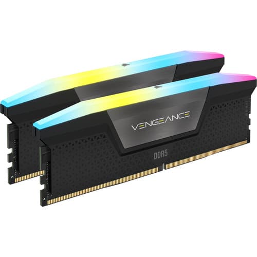 Corsair Vengeance RGB DDR5 48 Go (2 x 24 Go) 7000 MHz CL40 - Noir 6