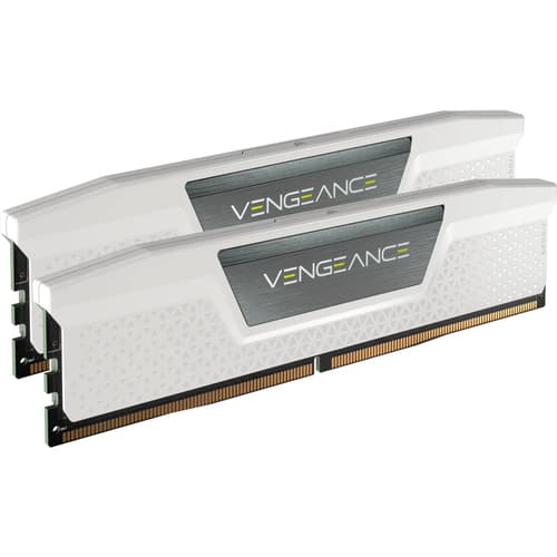 Corsair Vengeance RGB DDR5 32 Go (2 x 16 Go) 5600 MHz CL40 - Blanc 1