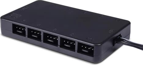 Alphacool Core 10x 4-Pin PWM splitter with SATA 4