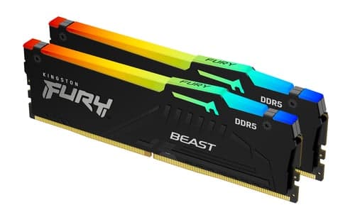 Kingston FURY Beast RGB 32 Go (2 x 16 Go) DDR5 6000 MHz CL30 1