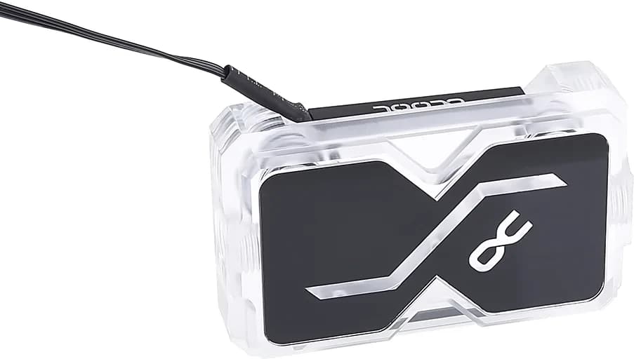 Alphacool GPX SLI Connector Dual - Acryl - Addressable RGB 2