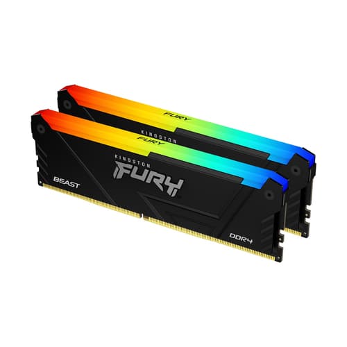 Kingston FURY Beast RGB 32 Go (2 x 16 Go) DDR4 3200 MHz CL16 (KF432C16BB2AK2/32) 1