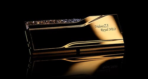 G.Skill Trident Z5 Royal Neo 32 Go (2 x 16 Go) DDR5 8000 MHz CL38 - Or 4