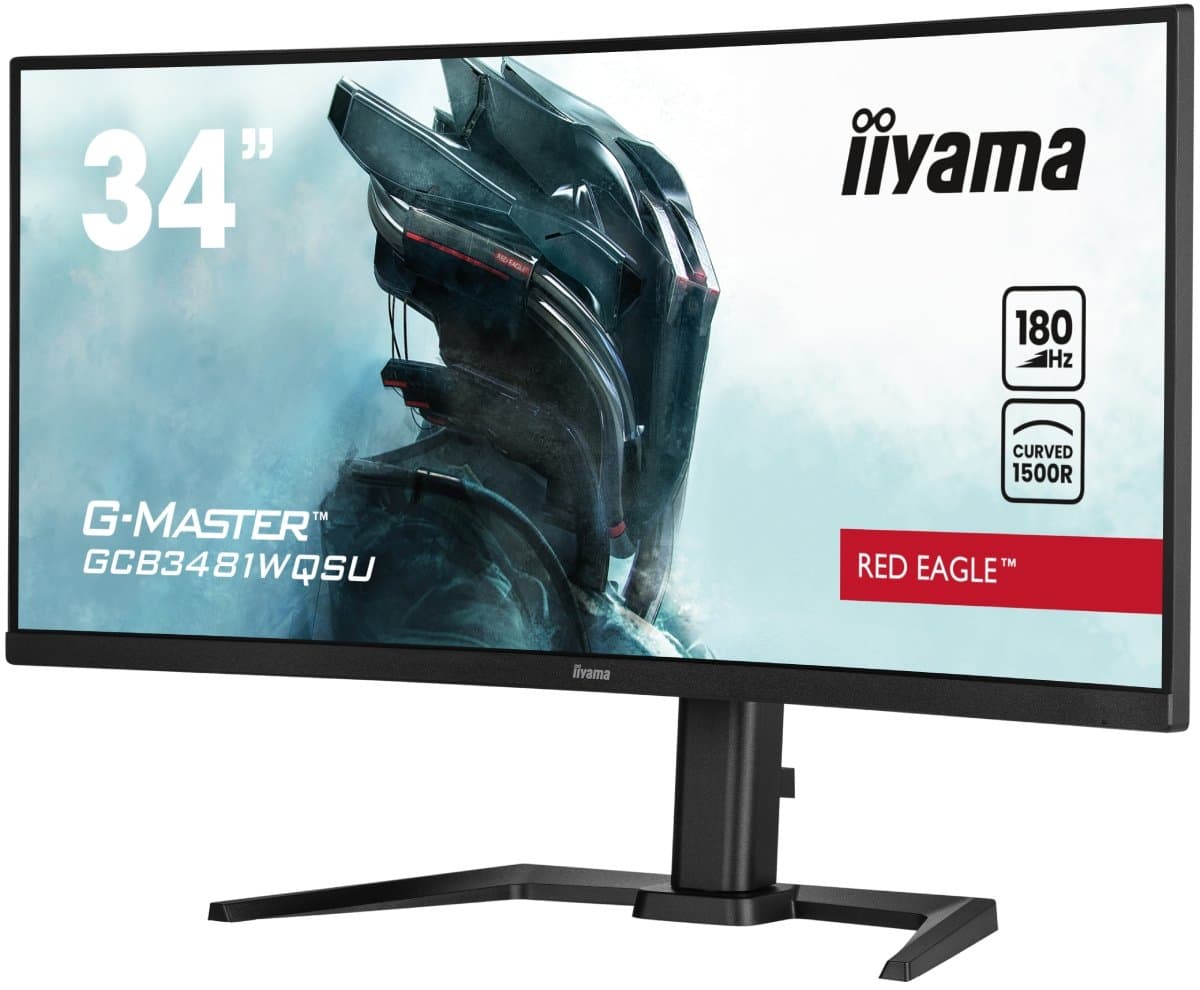 iiyama 34" LED - G-Master GCB3481WQSU-B1 Red Eagle 3