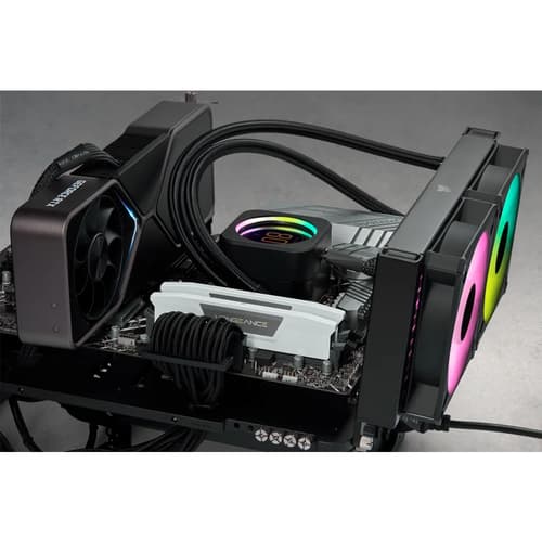 Corsair Vengeance RGB DDR5 32 Go (2 x 16 Go) 5600 MHz CL40 - Blanc 2
