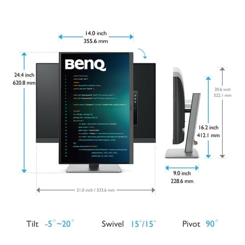 BenQ 24.1" LED - RD240Q 4