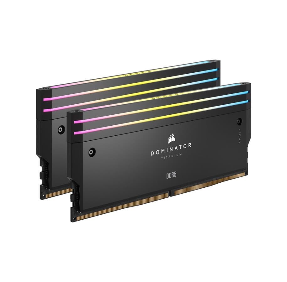 Corsair Dominator Titanium DDR5 RGB 64 Go (2 x 32 Go) 6000 MHz CL30 - Gris 1
