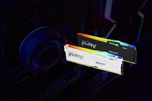 Kingston FURY Beast RGB 32 Go (2 x 16 Go) DDR5 6000 MHz CL36 - Blanc 6
