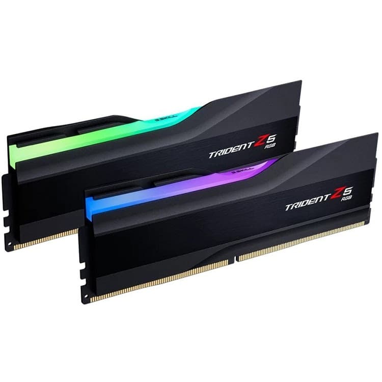 G.Skill Trident Z5 RGB 32 Go (2 x 16 Go) DDR5 7800 MHz CL36 - Noir 1