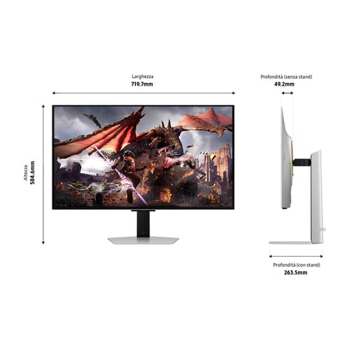Samsung 32" OLED - Odyssey G8 S32DG800SU 2