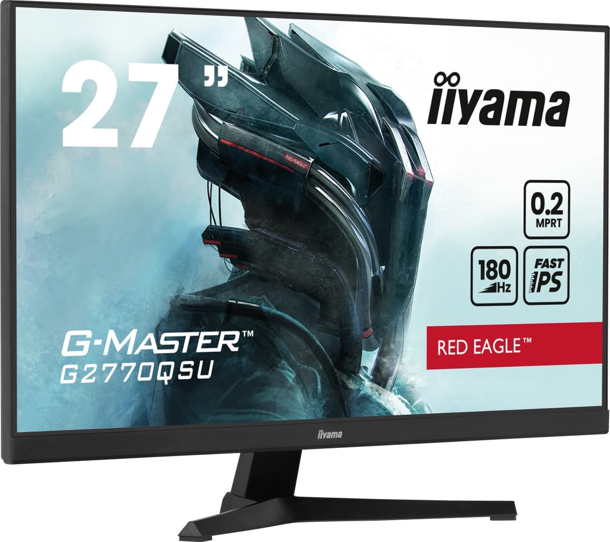 iiyama 27" LED - G-Master G2770QSU-B6 Red Eagle 2
