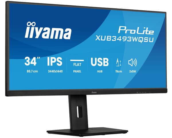 iiyama 34" LED - ProLite XUB3493WQSU-B6