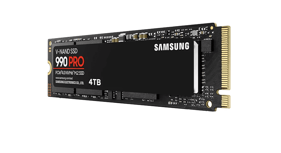 Samsung SSD 990 PRO M.2 PCIe NVMe 4 To 4