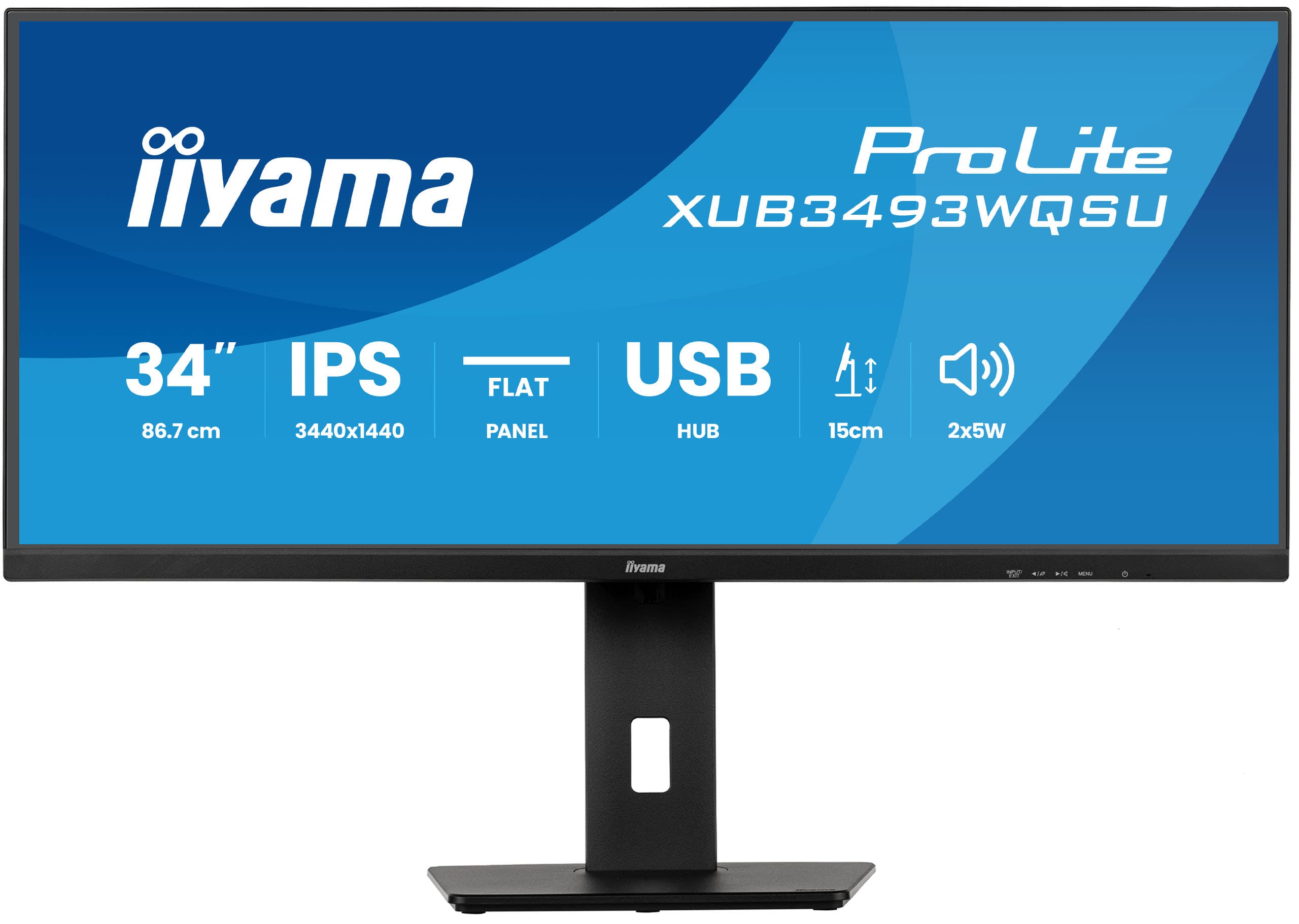 iiyama 34" LED - ProLite XUB3493WQSU-B6 3