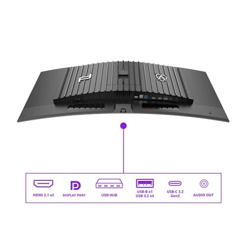 AOC Porsche PD34 - 34" CURVE WQHD OLED 240Hz 0,03ms Adaptive Sync 5