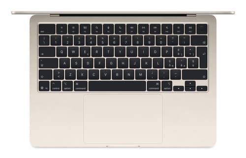 Apple MacBook Air M4 13 pouces (2025) Lumière stellaire 16Go/512 Go (MW103FN/A) 2