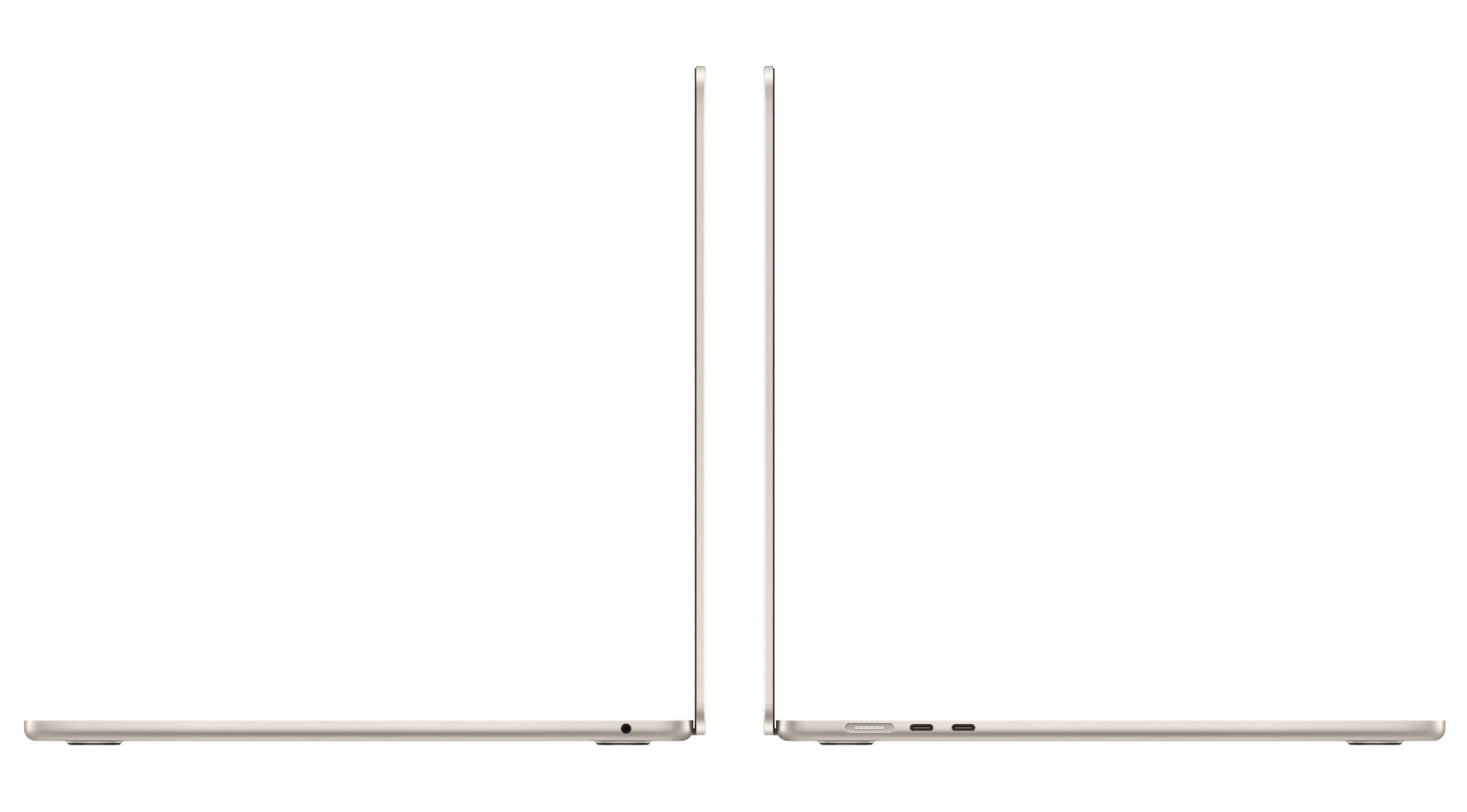 Apple MacBook Air M4 15 pouces (2025) Lumière stellaire 24Go/512 Go (MC6K4FN/A) 5