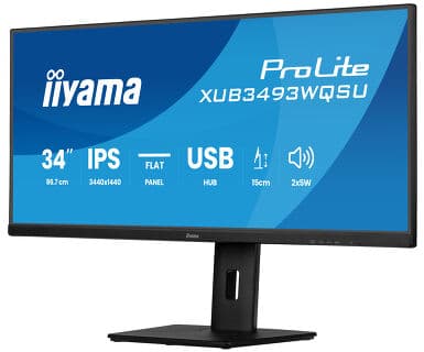 iiyama 34" LED - ProLite XUB3493WQSU-B6 2
