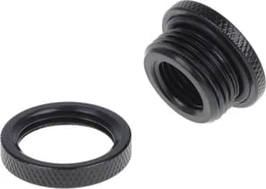 Alphacool Fitting Passe-Cloison G1/4" - Noir 2