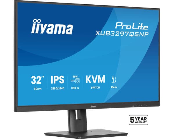 iiyama 32" LED - ProLite XUB3297QSNP-B1 1