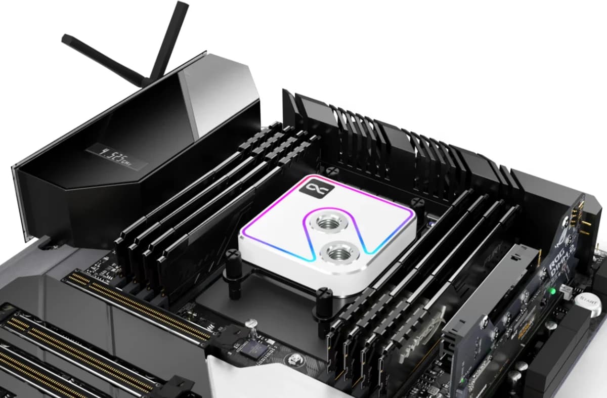 Alphacool Core 1 Aurora White ARGB 6