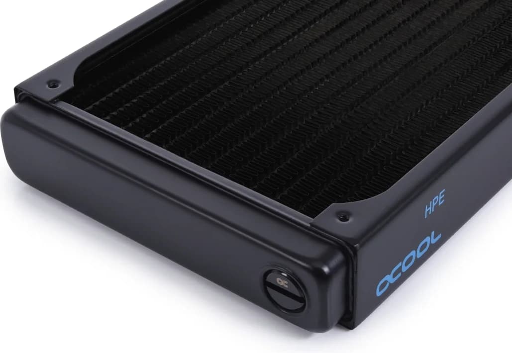 Alphacool Radiateur HPE-30 Cuivre - 360mm Blanc 4