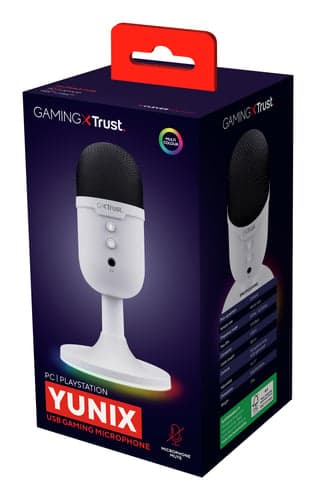 Trust YUNIX - Microphone - Blanc 6
