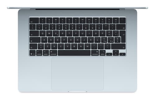 Apple MacBook Air M4 15 pouces (2025) Bleu ciel 16Go/512 Go (MC7C4FN/A) 2