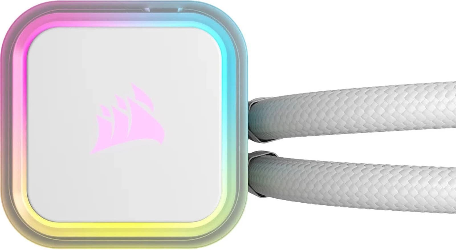 Corsair iCUE H100i RGB ELITE (Blanc) 3
