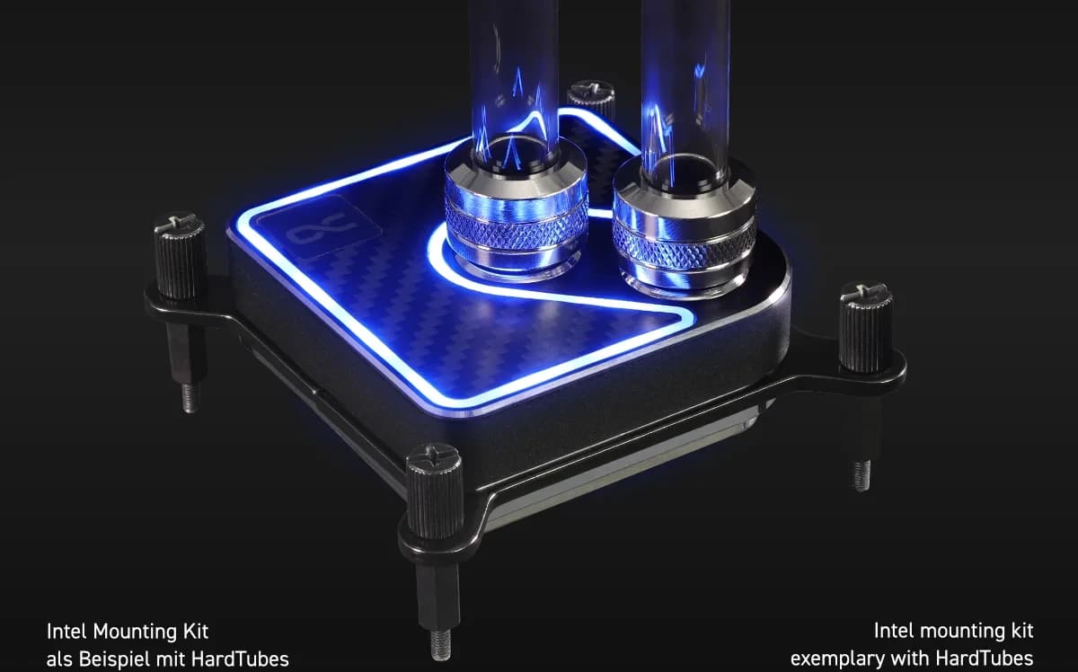 Alphacool Waterblock CPU Core 1 Aurora Carbon 4