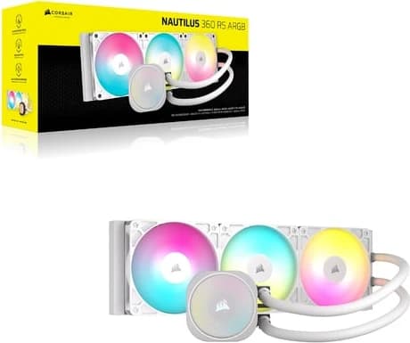 Corsair Nautilus 360 RS ARGB (Blanc)