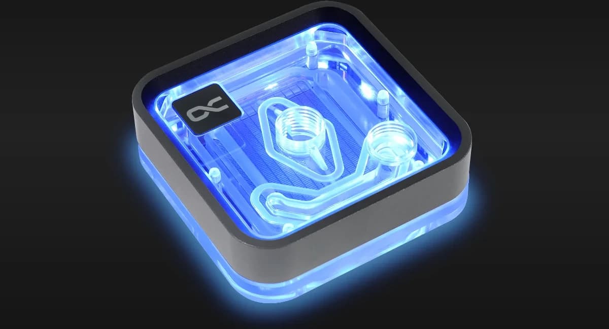 Alphacool Waterblock CPU Core 1 LT Aurora Acrylic 2