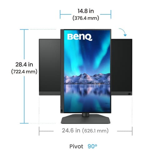 BenQ PhotoVue 24" -  SW242Q 4