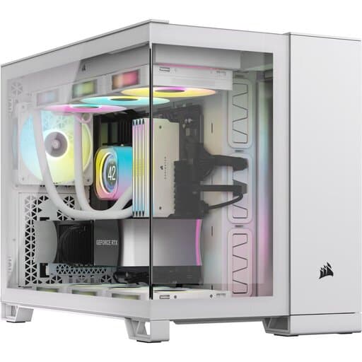 Corsair 2500X (Blanc/Aluminium) - Seconde vie - Bon état