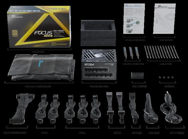 Seasonic FOCUS GX-1000 ATX 3 (2024) 4