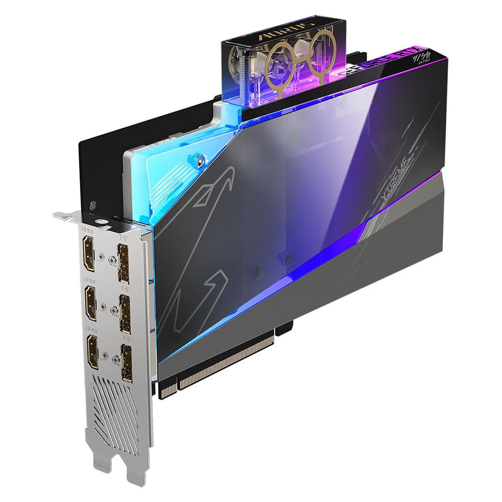 Gigabyte AORUS GeForce RTX 3080 XTREME WATERFORCE WB 10G 3