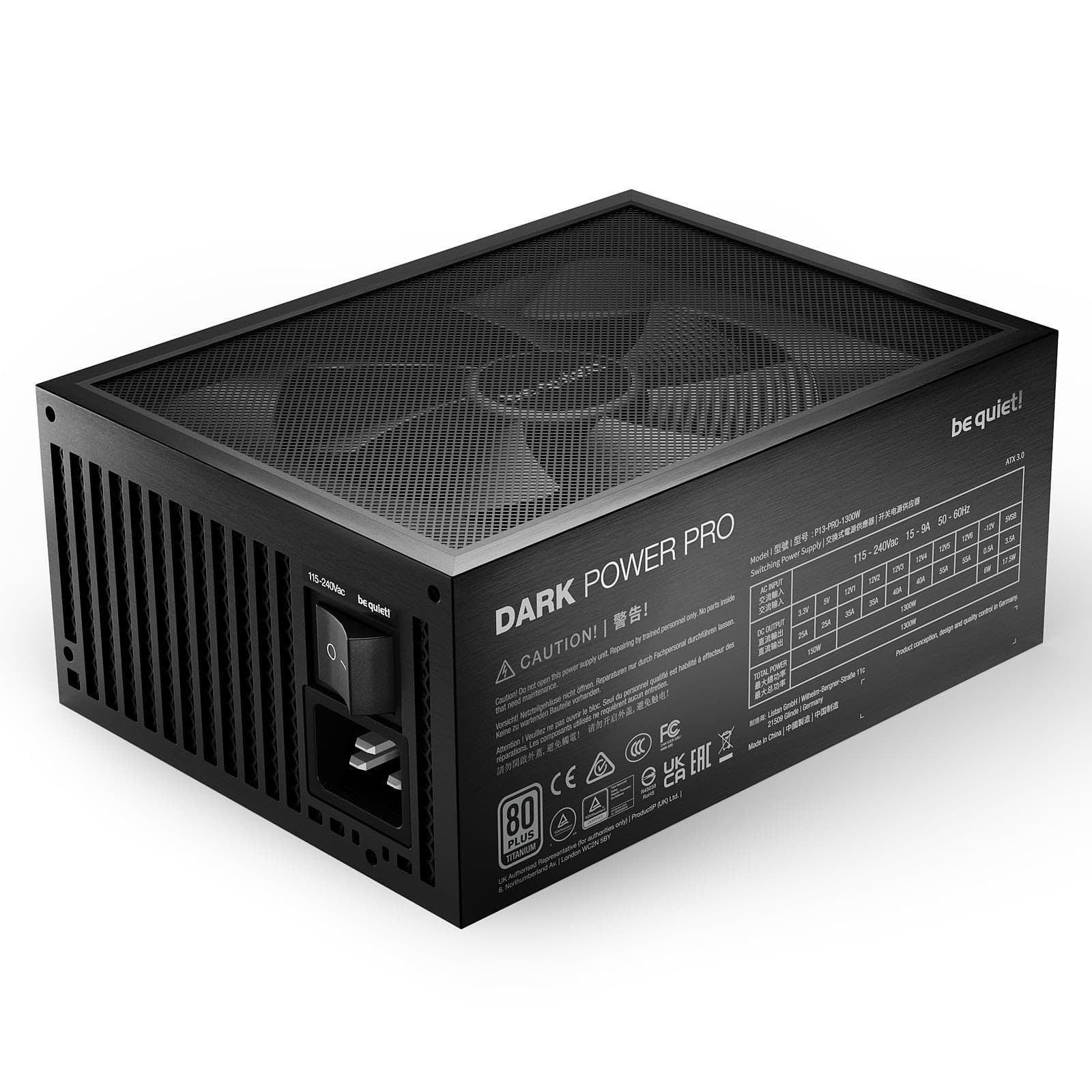 be quiet! Dark Power Pro 13 1300W 80PLUS Titanium 2