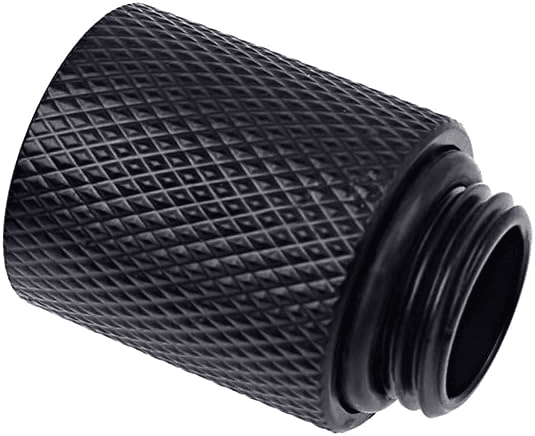 Alphacool Eiszapfen connecteur Mâle-Femelle 20mm G1/4 Noir