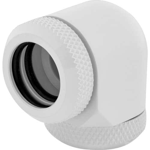 Corsair Hydro X Series XF Hardline Embout 90° 14mm OD - Blanc (x 2)