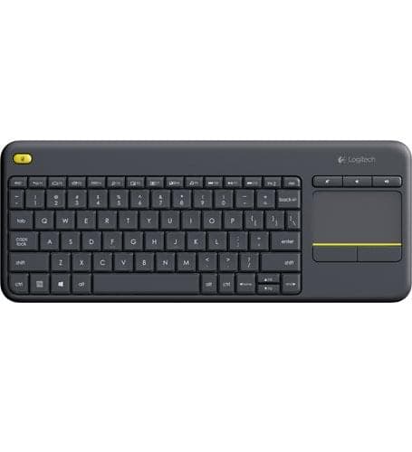 Logitech Wireless Touch Keyboard K400 Plus (Noir)